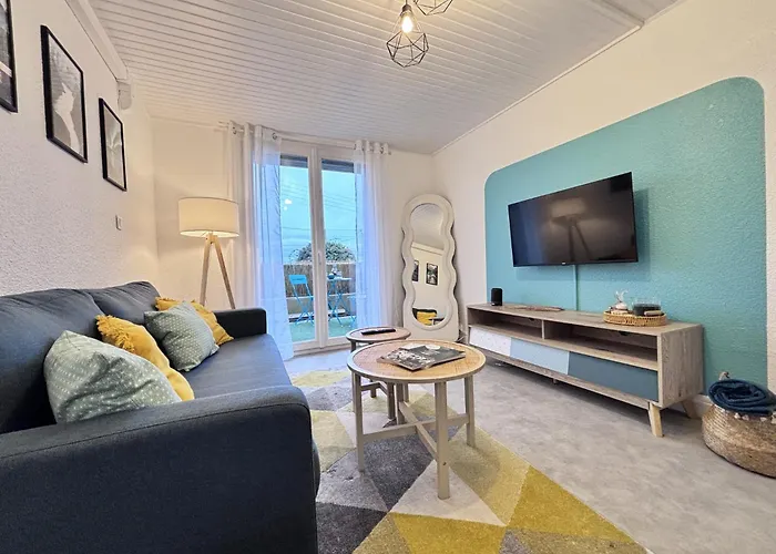 Apartament Nid Des Puys - 2 - Terrasse - Balcon - Parking - Clim *