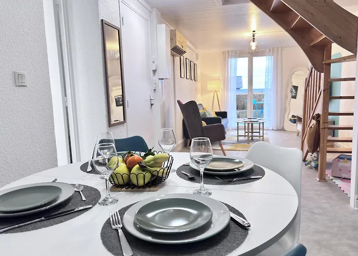 Nid Des Puys - 2 - Terrasse - Balcon - Parking - Clim